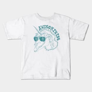 Unicorn Awesomeness Kids T-Shirt